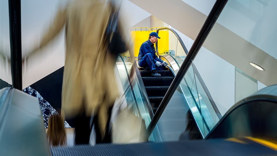 Predictive maintenance for escalators is of utmost importance to keep people moving and prevent bottlenecks.