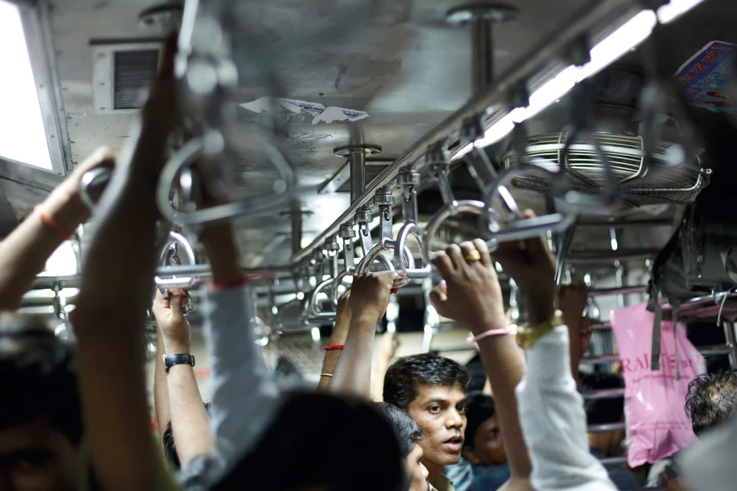 Sustainable urbanization - Myth or reality?, People in train